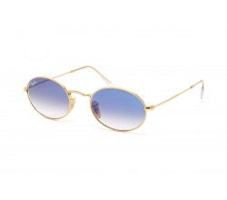 Солнцезащитные очки Ray-Ban RB 3547N 001/3F CRYSTAL WHITE GRAD. BLUE